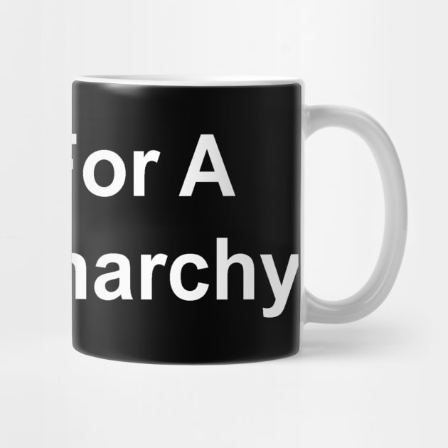 Time For A Little Anarchy by Philosophy Shirts